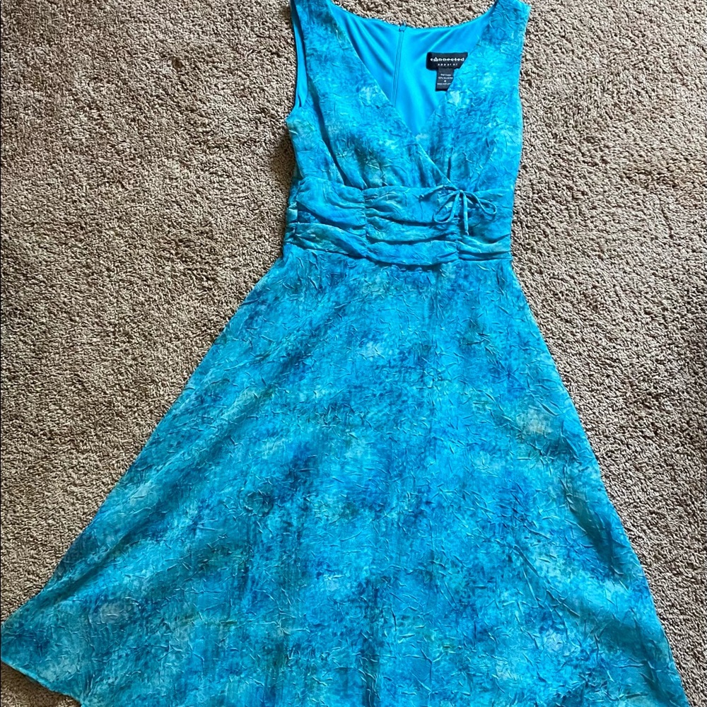 SOLD: Beautiful Blue Summer Dress